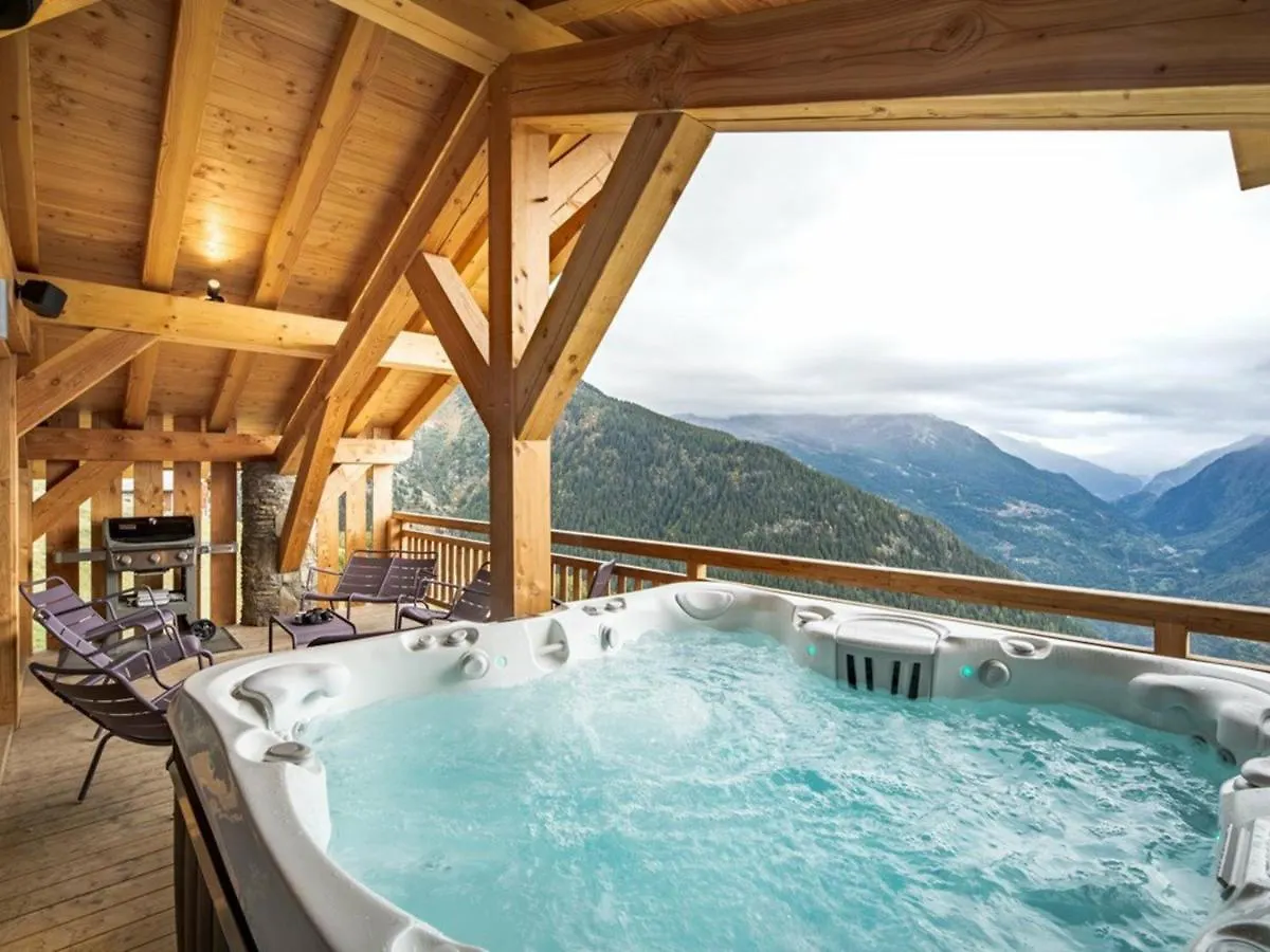 Chalet De Luxe 5* Avec Spa, Pmr, Au Pied Des Pistes - Fr-1-398-621 Montvalezan